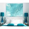 Arte moderno, Mar turquesa Lienzo decoración pared Cuadros Abstractos Pintura Abstracta venta online